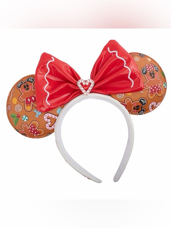 Loungefly Accessories - NEW Disney Loungefly Gingerbread Mickey and Minnie Mouse